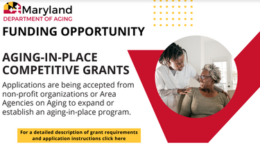 Grants for Maryland Aging-In-Place Programs