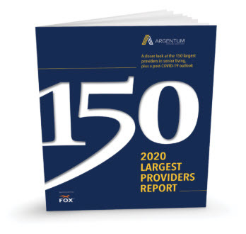 2020 List of 150 Largest Providers in Senior Living